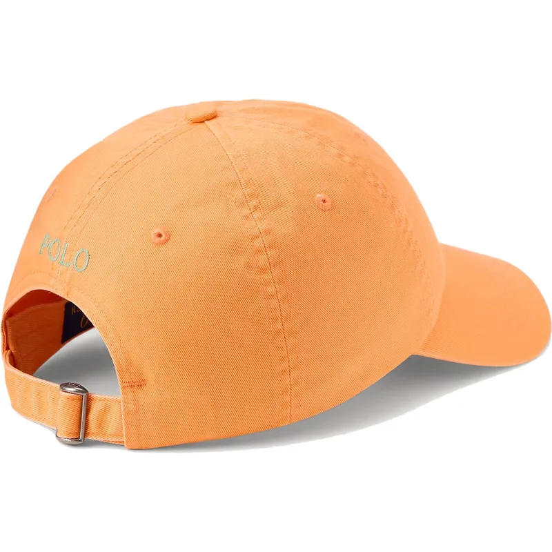cap-izliekta-orange-adjustable-strap-no-polo-ralph-lauren