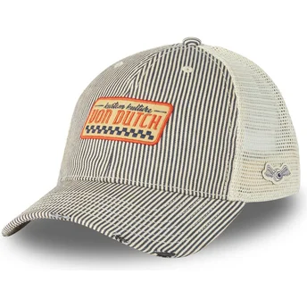 Czapka trucker granatowa MAC12 od Von Dutch
