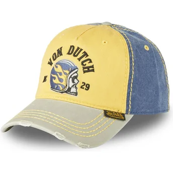 Von Dutch Curved Brim RETRO12 Multicolor Adjustable Cap