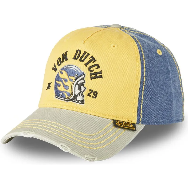 czapka-z-daszkiem-wielokolorowa-regulowana-retro12-von-dutch