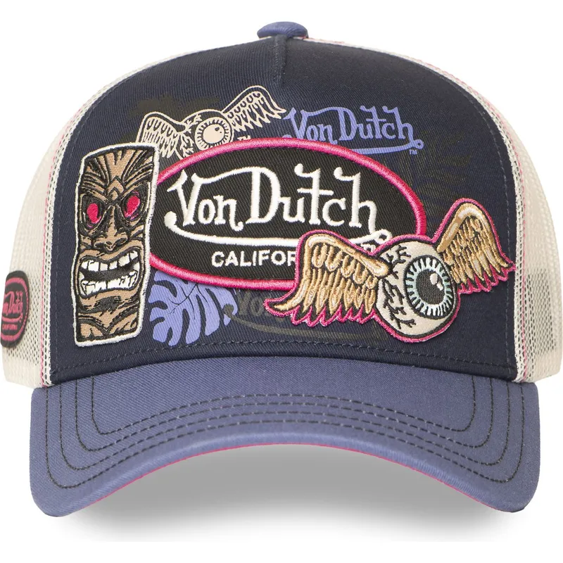cepur-izliekta-truckeris-violets-snapback-patches14-no-von-dutch
