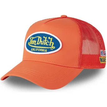 Cap izliekta orange snapback no Von Dutch