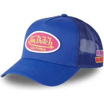 Cepur izliekta truckeris zils snapback POLY12 no Von Dutch