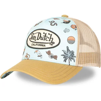 Cap izliekta multicolor snapback no Von Dutch