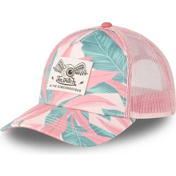 Cepur izliekta truckeris rozā snapback CB ALL no Von Dutch