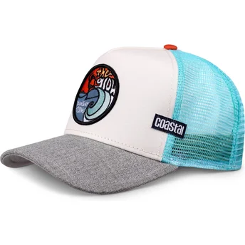 Cepur izliekta truckeris daudzkrāsains snapback The Glow HFT no Coastal