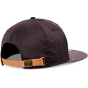casquette-plate-marron-ajustable-glencheck-djinns