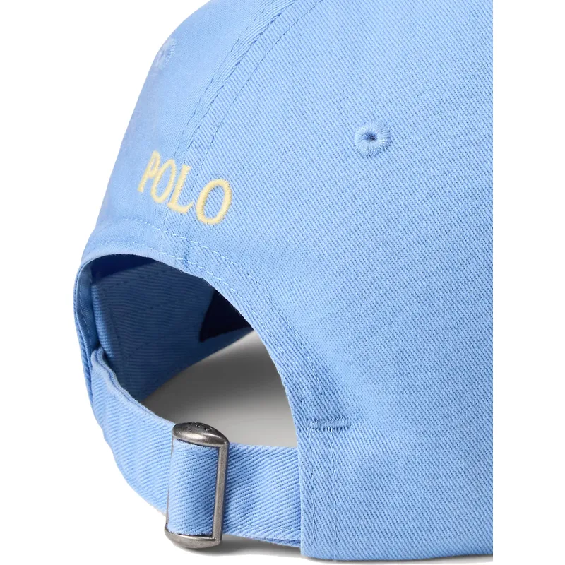 cepur-izliekta-zils-regulejams-cotton-chino-classic-sport-no-polo-ralph-lauren