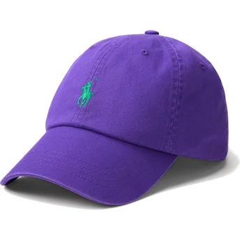 Cepur izliekta violets regulējama lente Cotton Chino Classic Sport no Polo Ralph Lauren