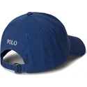 cepur-izliekta-tumsi-zils-regulejama-lente-cotton-chino-classic-sport-no-polo-ralph-lauren
