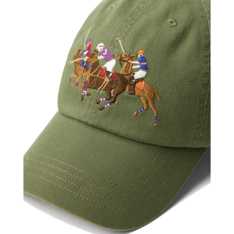 gron-bojd-justerbar-keps-twill-triple-pony-fran-polo-ralph-lauren
