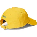 cepur-izliekta-dzeltens-regulejama-lente-cotton-chino-classic-sport-no-polo-ralph-lauren