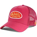 cepur-izliekta-truckeris-roza-snapback-poly13-no-von-dutch