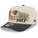 new-era-curved-brim-9fifty-a-frame-classic-vegas-golden-knights-nhl-beige-and-black-snapback-cap