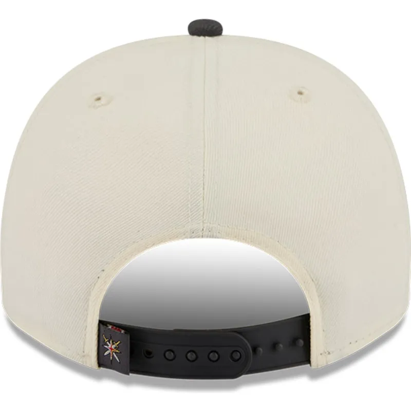 beige-och-svart-kurvad-keps-snapback-9fifty-a-frame-classic-vegas-golden-knights-nhl-fran-new-era