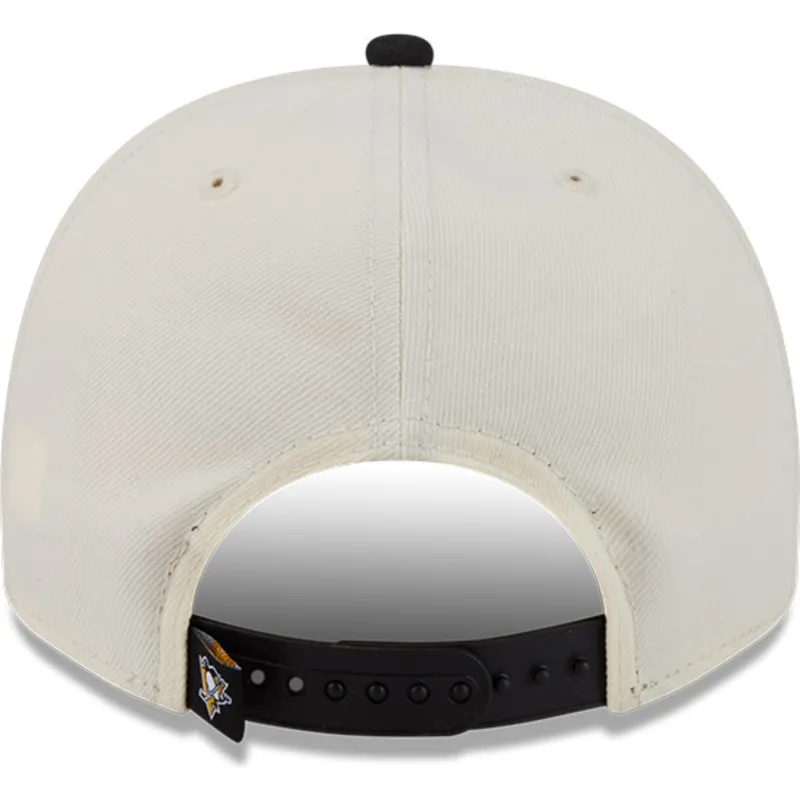 cap-izliekta-beige-snapback-9fifty-a-frame-classic-no-pittsburgh-penguins-nhl-no-new-era