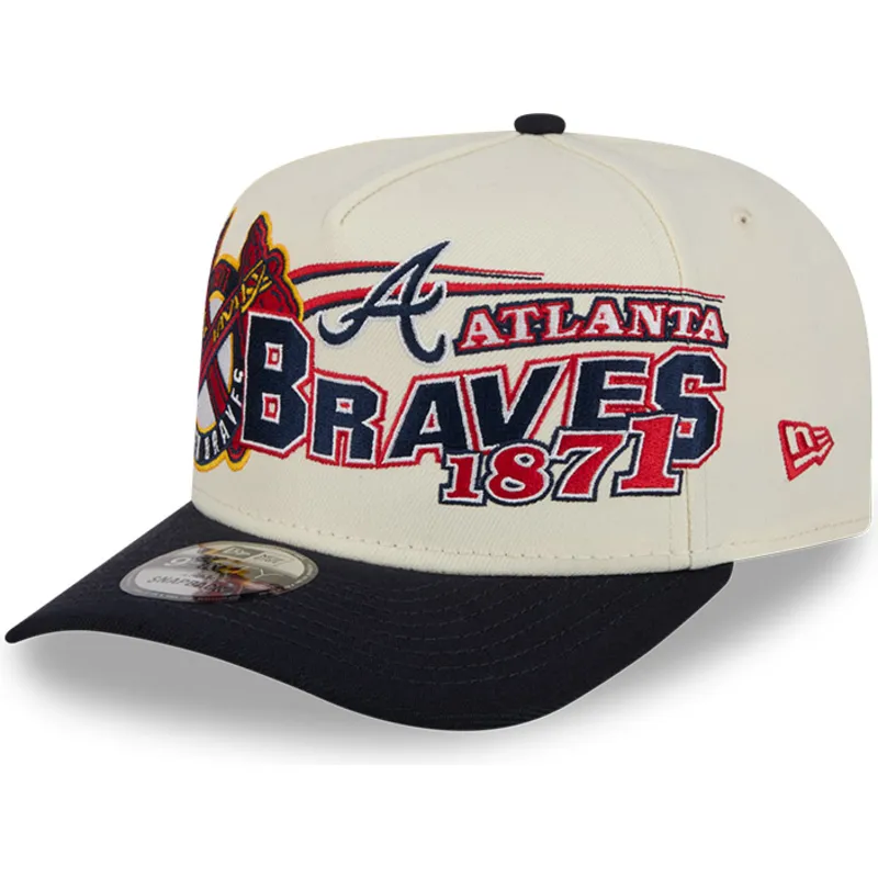 bezowo-czarna-zakrzywiona-czapka-snapback-9fifty-a-frame-classic-atlanta-braves-mlb-new-era