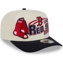 gorra-curva-beige-y-negra-snapback-9fifty-a-frame-classic-de-boston-red-sox-mlb-de-new-era