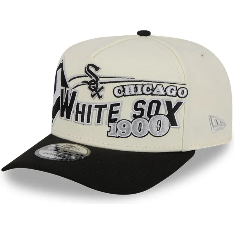 cap-izliekta-beige-snapback-9fifty-a-frame-classic-no-chicago-white-sox-mlb-no-new-era