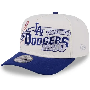 Cap izliekta beige snapback 9FIFTY A Frame Classic no Los Angeles Dodgers MLB no New Era