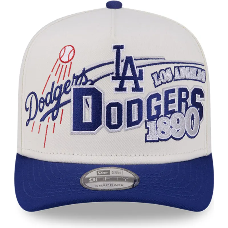 cap-izliekta-beige-snapback-9fifty-a-frame-classic-no-los-angeles-dodgers-mlb-no-new-era