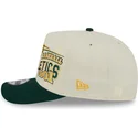 casquette-courbee-beige-et-verte-snapback-9fifty-a-frame-classic-oakland-athletics-mlb-new-era