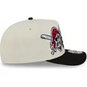 beige-och-svart-kurvad-keps-snapback-9fifty-a-frame-classic-pittsburgh-pirates-mlb-fran-new-era