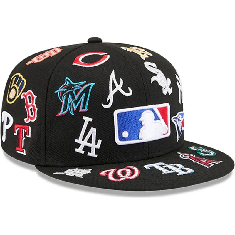 czarna-dopasowana-czapka-z-daszkiem-59fifty-all-over-mlb-new-era