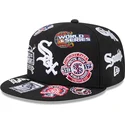 cepur-plakana-melns-pieguloss-59fifty-all-over-no-chicago-white-sox-mlb-no-new-era