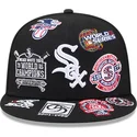cepur-plakana-melns-pieguloss-59fifty-all-over-no-chicago-white-sox-mlb-no-new-era