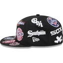 cepur-plakana-melns-pieguloss-59fifty-all-over-no-chicago-white-sox-mlb-no-new-era