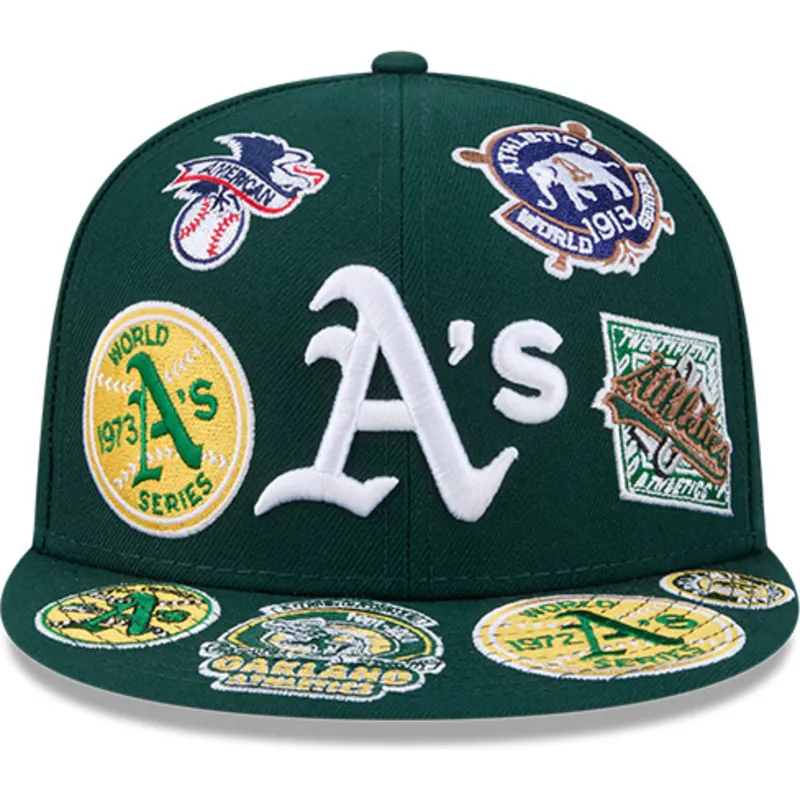 casquette-plate-verte-ajustee-59fifty-all-over-oakland-athletics-mlb-new-era