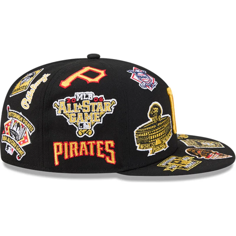 schwarze-enganliegende-59fifty-all-over-flat-cap-der-pittsburgh-pirates-mlb-von-new-era