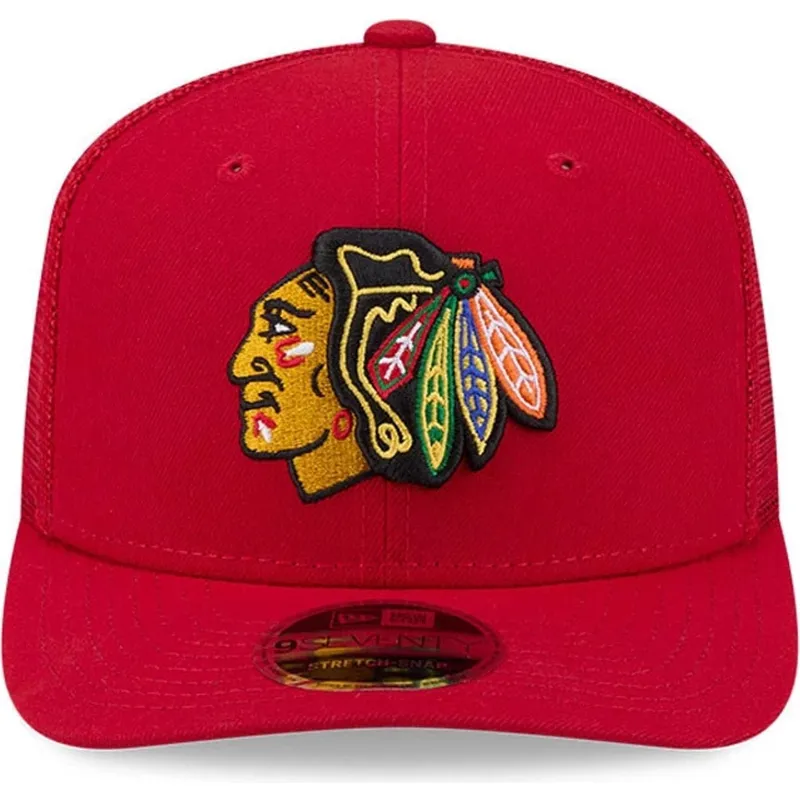 cap-izliekta-red-snapback-9seventy-stretch-snap-eg-no-chicago-blackhawks-nhl-no-new-era