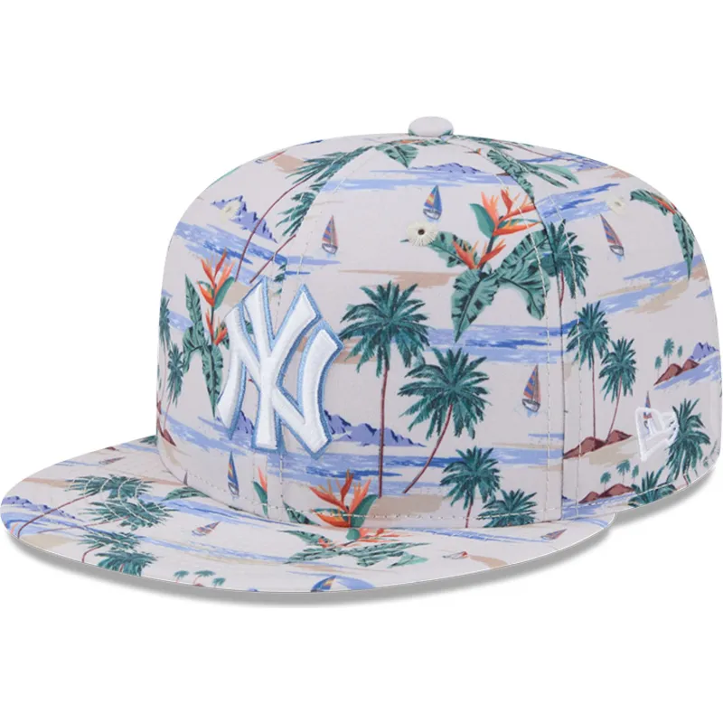 cepur-plakana-daudzkrasains-snapback-9fifty-print-no-new-york-yankees-mlb-no-new-era