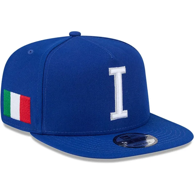 blaue-flache-snapback-kappe-9fifty-a-frame-italy-world-baseball-classic-2026-von-world-baseball-classic-von-new-era