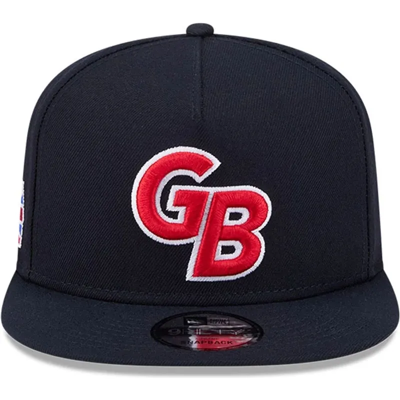 casquette-plate-bleue-marine-snapback-9fifty-a-frame-great-britain-2026-world-baseball-classic-new-era
