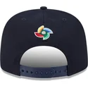 casquette-plate-bleue-marine-snapback-9fifty-a-frame-great-britain-2026-world-baseball-classic-new-era