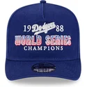blaue-gebogene-snapback-kappe-9fifty-a-frame-historic-der-los-angeles-dodgers-mlb-von-new-era