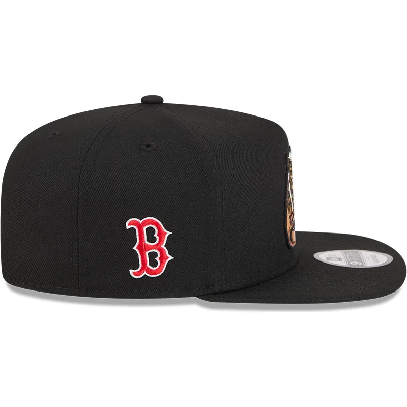 cepur-plakana-melns-snapback-9fifty-a-frame-ring-no-boston-red-sox-mlb-no-new-era