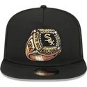 svart-platt-snapback-keps-9fifty-a-frame-ring-fran-chicago-white-sox-mlb-av-new-era