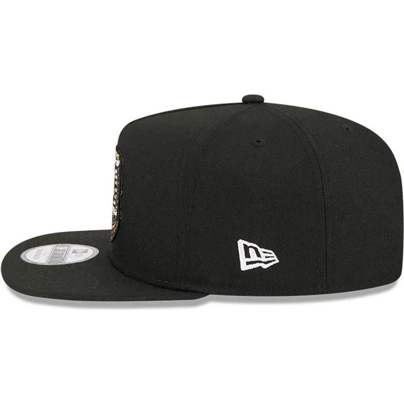 cepur-plakana-melns-snapback-9fifty-a-frame-ring-no-detroit-tigers-mlb-no-new-era