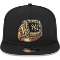 schwarze-flache-snapback-kappe-9fifty-a-frame-ring-der-new-york-yankees-mlb-von-new-era