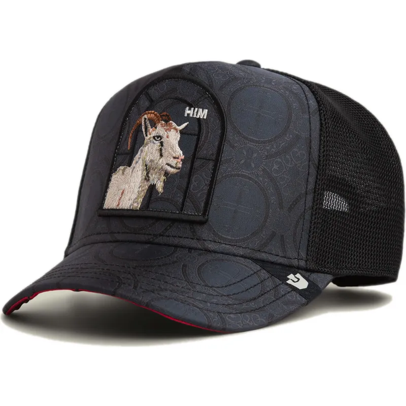 cepur-izliekta-truckeris-melns-snapback-hymn-him-religulous-the-farm-no-goorin-bros