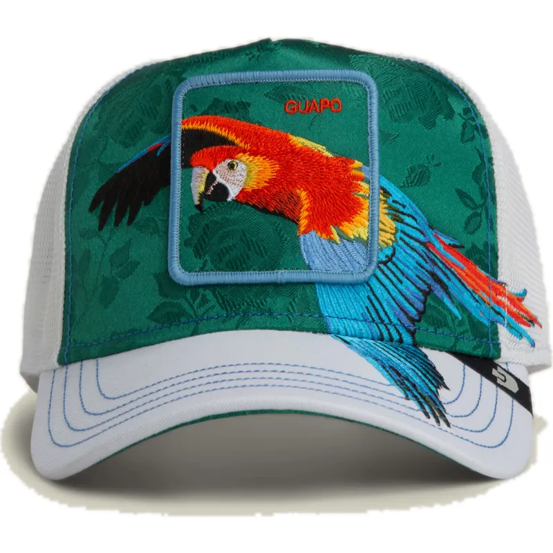 cepur-izliekta-zals-snapback-guapo-honduras-macaw-the-farm-no-goorin-bros