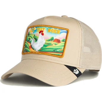 Cap izliekta beige snapback The Farm no Goorin Bros.