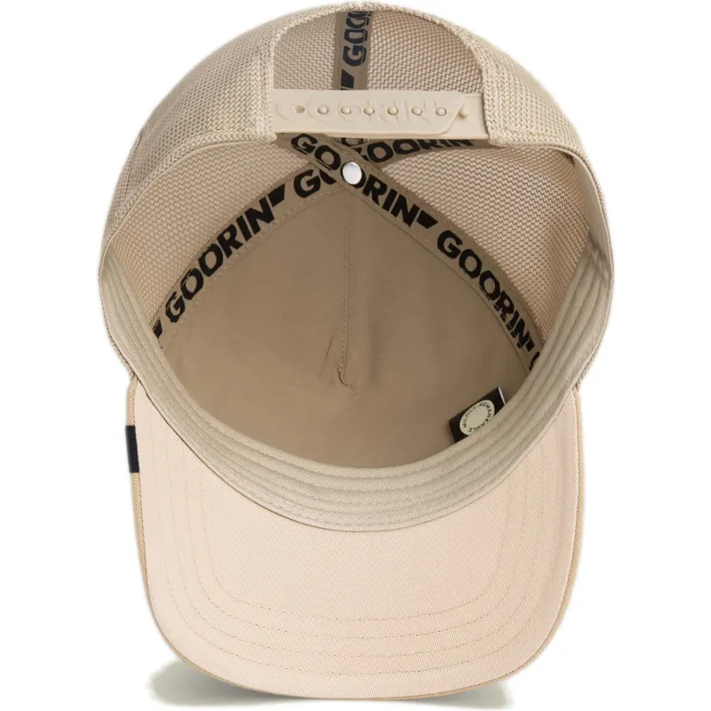cap-izliekta-beige-snapback-the-farm-no-goorin-bros