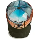 cepur-izliekta-truckeris-daudzkrasains-snapback-deadly-scorpion-in-the-element-the-farm-no-goorin-bros