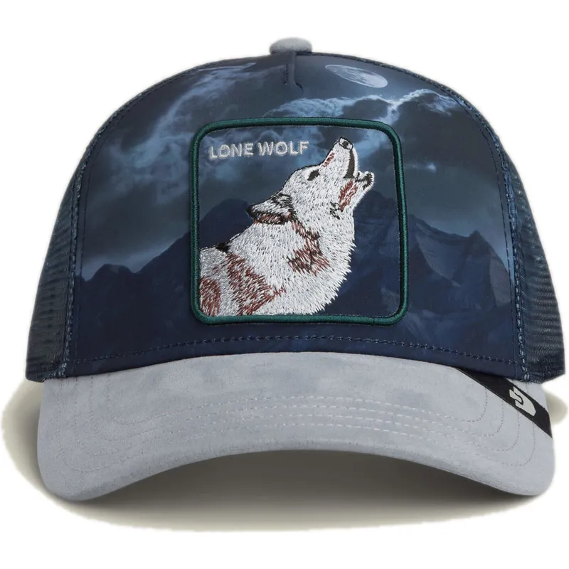 cepur-izliekta-truckeris-daudzkrasains-snapback-lone-wolf-in-the-element-the-farm-no-goorin-bros