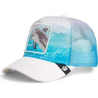 Mehrfarbige Trucker-Kappe Delfin Player Dolphin In The...